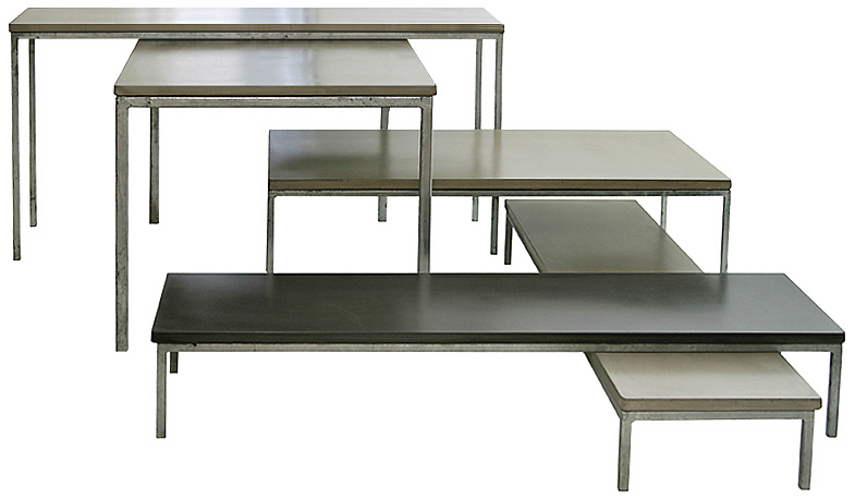 Sofabord med betongplate Sofabord med betongplate