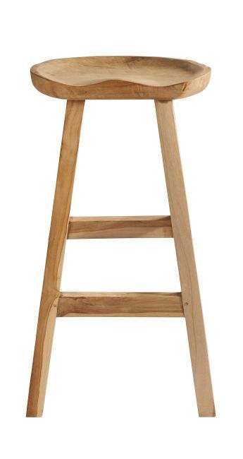 Muubs Teak barstol høyde 75cm kr 1990. Olen Mobel Barkrakker i tre