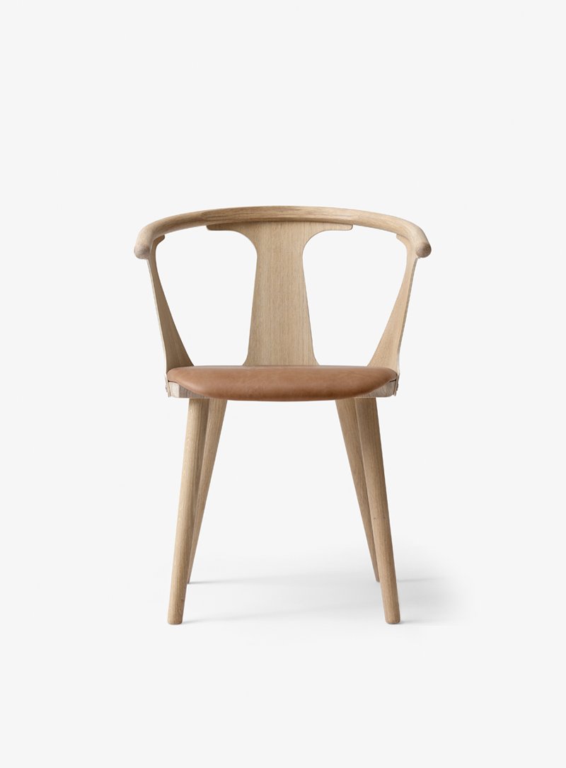 &amp;Tradition In Between SK2 Tailor Semi-aniline leather - Cognac -  Oiled Oak.