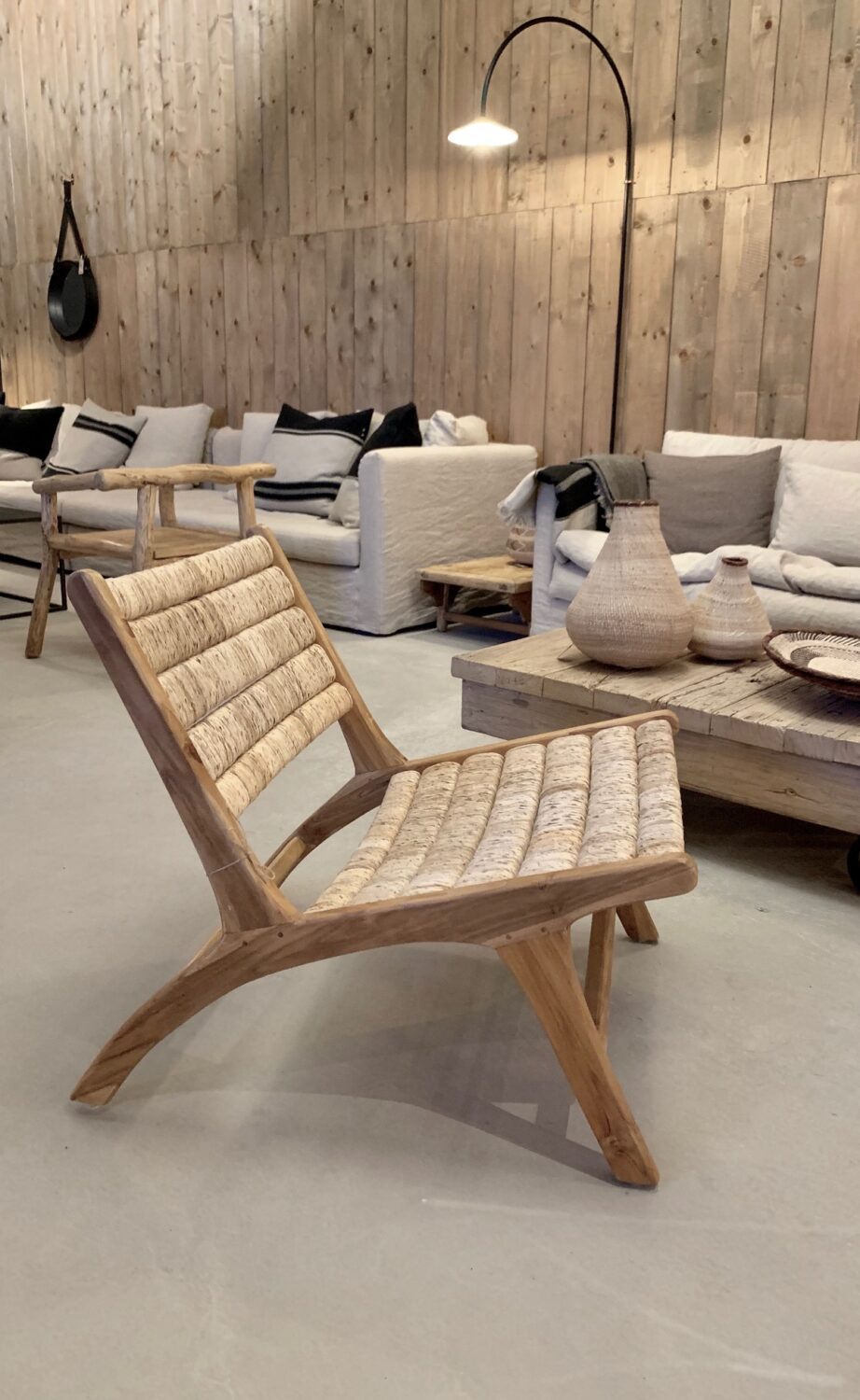 Abaca lounge chair teak Olen Mobel Abaca lounge chair teak Olen Mobel