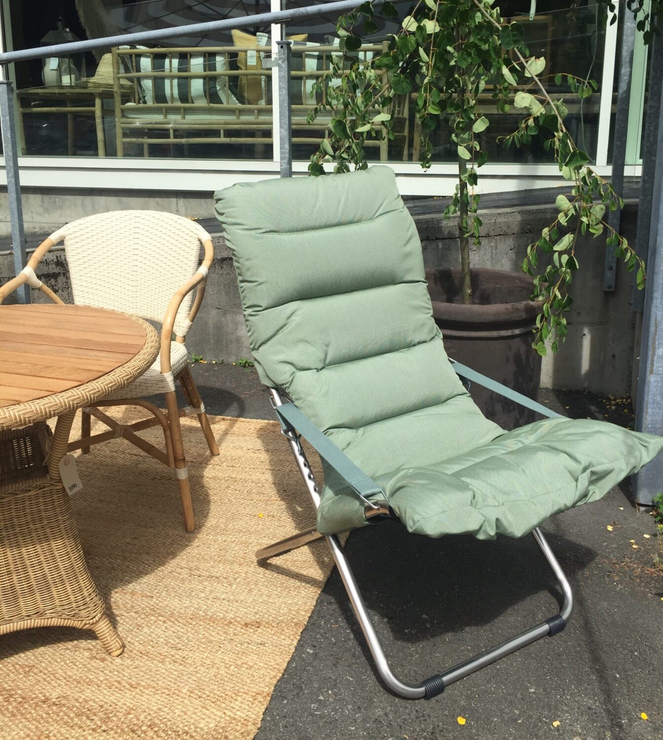 Fiam Fiesta Soft Sage Green. UTSOLGT Olen Mobel fagmøbler spisestol fiesta